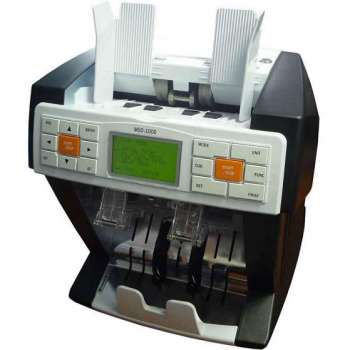 Сортировщик/Счётчик банкнот Cassida MSD-1000F SD/UV/MG/IR/РЕЖИМ FITNESS (ВЕТХОСТЬ) (двухкарманный)