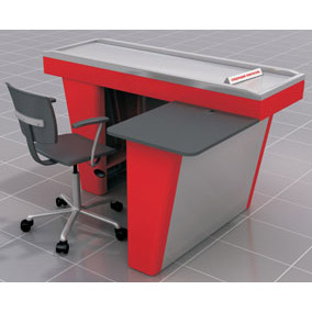 Кассовый бокс Stream-M-150N Light красный