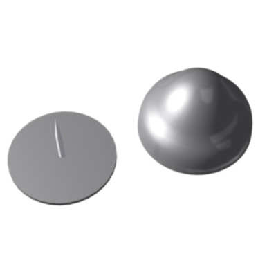 Датчик mini hard Tag 40*50 (белый) без иглы