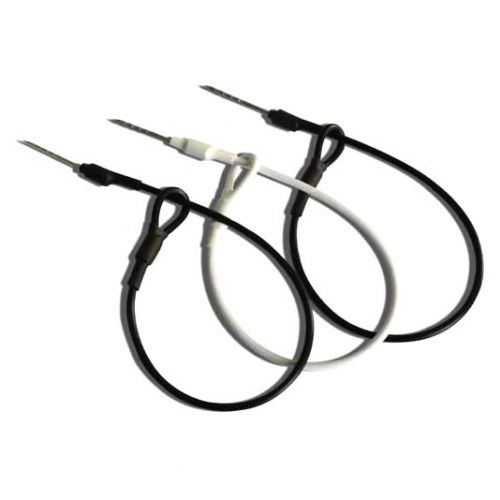 Тросик игла-петля для жестких датчиков (белый)