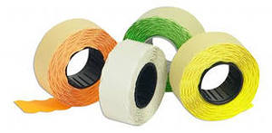 Этикет-лента 24*15 простая белая