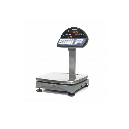 Весы системные Штрих М5Т 15-2.5 И2 (POS2) (VFD) со стойкой