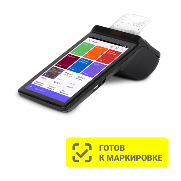 Смарт-терминал АТОЛ Sigma 7. Черный. без ФН